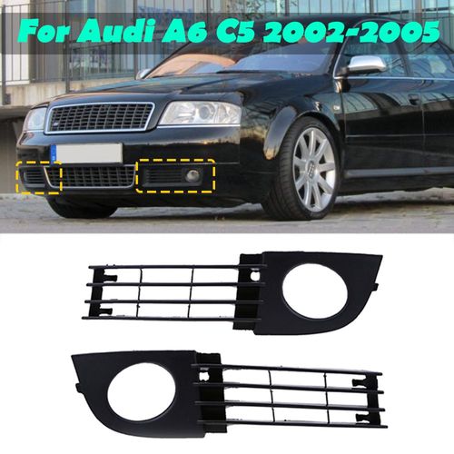 Grilles Antibrouillard Pour Pare-Choc De Voiture, Pour Audi A6 C5 2002 ? 2005, Pièces D'extérieur Gauche Et Droite