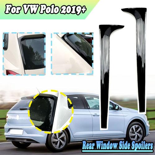 Paire D'autocollants De Séparation Pour Vitres Arrière, Becquet Latéral De Toit Pour Vw Polo Mk6 2018 2019 2020 2021, Accessoires De Style