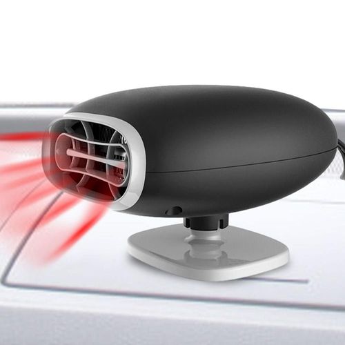 Ventilateur Chauffant De Voiture, Désembueur Portable, Dégivreur, Dégivreur, Pare-Brise, Chauffage Rapide, 12v, 150w
