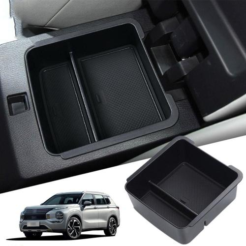 Boîte De Rangement D'accoudoir De Console Centrale De Voiture, Plateaux Automatiques, Accessoires Intérieurs De Voiture, Mitsubishi Outlander 2022 2023