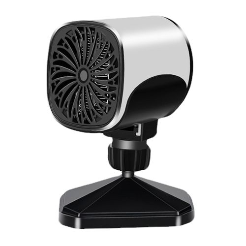 Dégivreur De Pare-Brise Portable, Chauffage Rapide, Ventilateur De Voiture Rotatif À 360 Degrés 12v