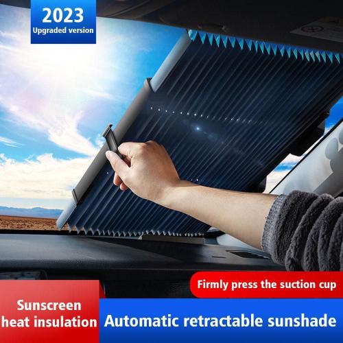 Rideau Pare-Soleil Rétractable Pour Pare-Brise De Voiture, Protection Uv Pour Vitres Avant Et Arrière