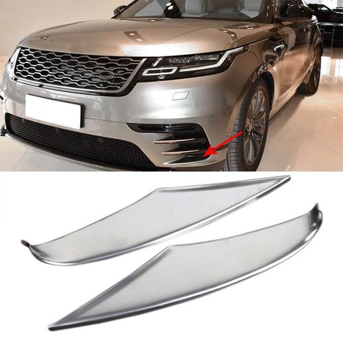 Garniture De Moulage De Lampe Antibrouillard Avant En Acier Inoxydable, Style De Voiture, Accessoires Pour Land Rover, Lr, Range Rover, Velar 2017, 2018, 2 Pièces