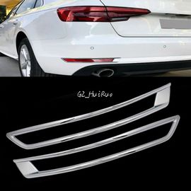 Couvercle De Phare Antibrouillard Arrière En Chrome Abs, 2 Pièces, Pour Audi A4 B9/9l Sedan 2016 ? 2017