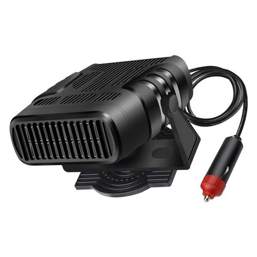 Ventilateur De Chauffage Électrique Portable 4 En 1 Pour Voiture, 12v/24v, 120w, Désembuage, Désembuage, Dégivreur, Séchoir, Pare-Brise