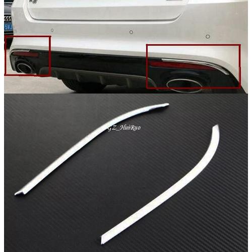 Accessoires De Style Abs Chromé Pour Phare Antibrouillard Arrière, 2 Pièces, Garniture De Protection Pour Paupières Pour Kia Optima K5 2016 2017