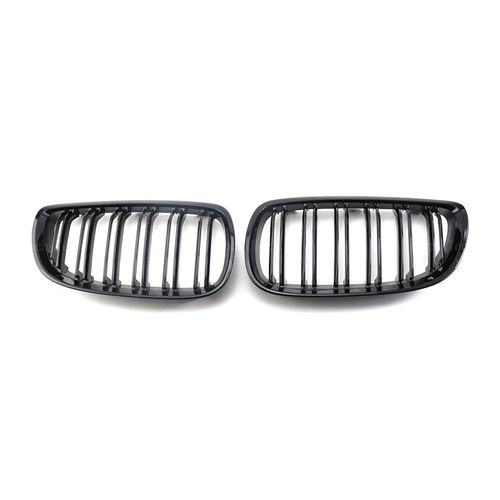 Calandre De Voiture À 2 Lignes, Nouveau Look Brillant, Double Lamelles, Pour Bmw Série 5 F10 F11 F18 2010 ? 2017