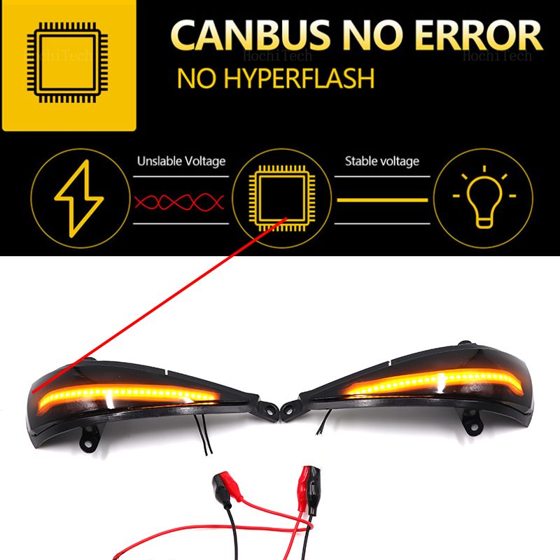Clignotant Led Dynamique Pour Rtroviseur Latral, Feux De S... - 3