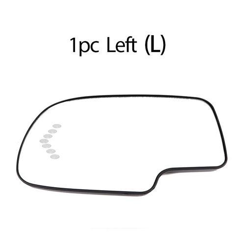 Lentille De Rétroviseur Latéral Chauffant, Aile De Porte, Verre De Rétroviseur Pour Gmc Sierra Yukon Xl 1500 2500 3500 2003-2007, Accessoires