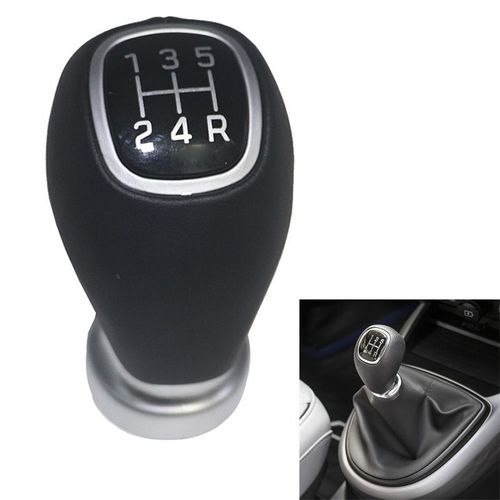 Pommeau De Levier De Vitesse De Voiture En Cuir, Changement De Levier, Boîte De Vitesses, Poignée De Transmission, Sélecteur De Vitesse Manuel, Hyundai I10, 2019-2023