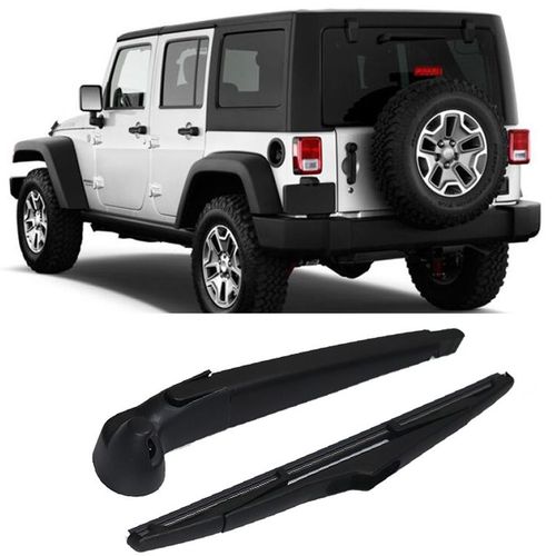 Bras D'essuie-Glace Arrière 13 \""Pour Jeep Wrangler Jk 2008 ? 2017, Accessoires De Voiture 68002490ab