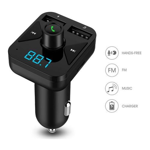 Lecteur Mp3 Bluetooth Pour Voiture, Chargeur Allume-Cigare Laguna, Auto, Tourisme, Charge Usb, Véhicule, Musique Mains Libres, Accessoires De Voiture, 1 Pièce