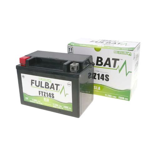 Batterie 12v - 11ah Fulbat Ftz14s Sla Sans Entretien - Prête À L'emploi