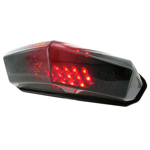 Feu Arrière Avec Clignotants Led Black-Line Universel 145x85mm