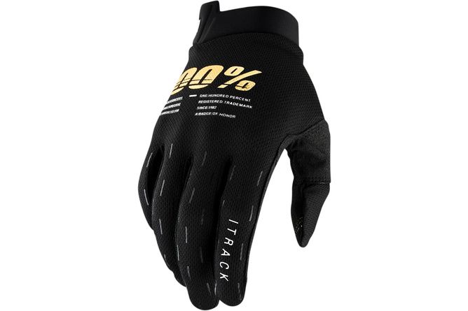 Gants 100% Noir Itrack S