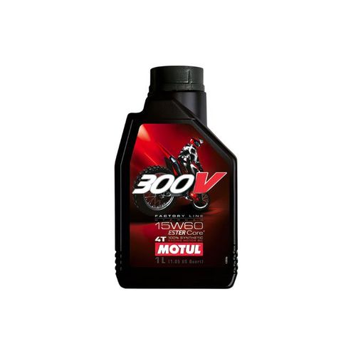Huile Moteur 4 Temps Motul 300v Factory Line Off Road 15w-60 1l