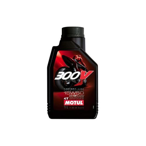 Huile Moteur 4 Temps Motul 300v Factory Line Road 15w50 1l