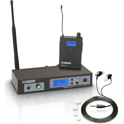 LD Systems MEI 100 G2 B 5 système de monitoring intra-auriculaire sans fil (584-607 MHz)