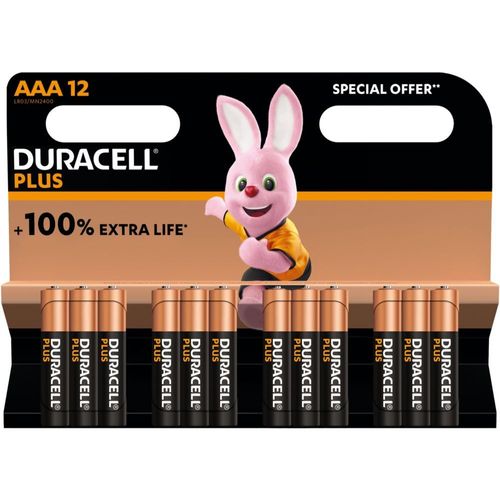 Pile alcaline Duracell Plus LR3  lot de 12