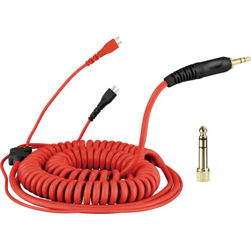 Zomo HD 25 Spiral Cord Red DeLuxe câble spiralé pour Sennheiser HD 25
