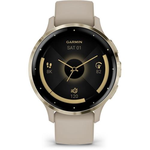 Garmin Venu 3s, Soft Gold Avec Bracelet Lin