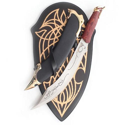 Le Seigneur des Anneaux Poignard Aragorn Dague + Plaque Couteau Dague Swordspirit