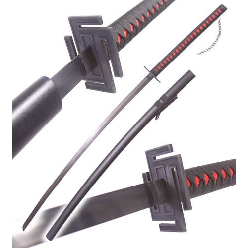 Bleach Bankai Ichigo Long Red V1 Katana Sabre Epee Swordspirit