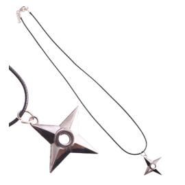 Collier NARUTO Pendentif strap Shuriken Fuma Konoha cosplay fan