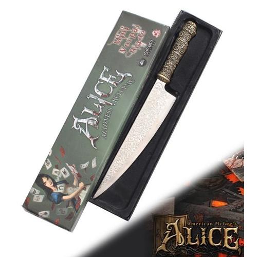 Alice Madness Dague Coupe Papier Ouvre Lettre Couteau Mini Swordspirit