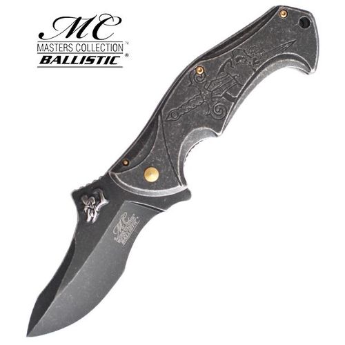 Couteau Skull MC-A022SK Master Cutlery Couteau de Poche Pliant Fantasy Swordspirit