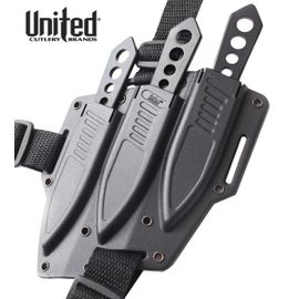 Couteaux de Lancer X3 - Lightning Bolt - UC2904 Entrainement United Cutlery Swordspirit