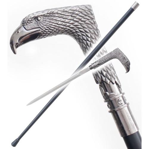 Canne Epee de Marche Aigle Eagle Acier Swordspirit