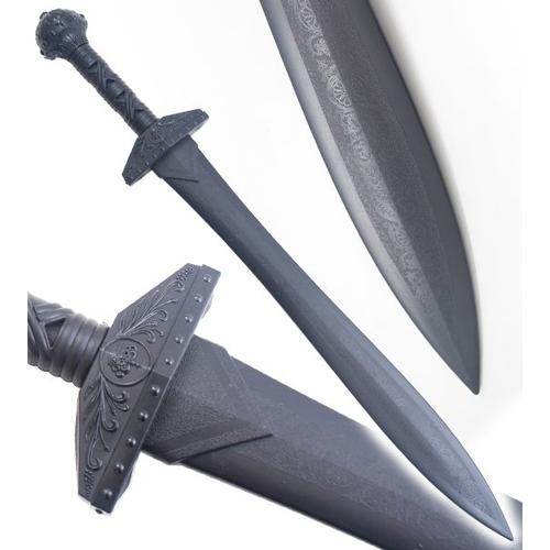 Epee Tout en Polypropylene Glaive Gladiateur Epee Noir Entrainement Swordspirit