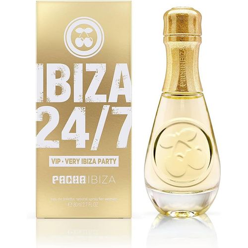 Ibiza Perfumes,Ibiza 24/7 Vip Very Ibiza Party,Eau De Toilette Pour Femme,Longue Durée,Parfum Élégant,Sexy Et Féminin,Notes Florales,Vanillées Et Fruitées,Idéal Pour La Journée,80 Ml 
