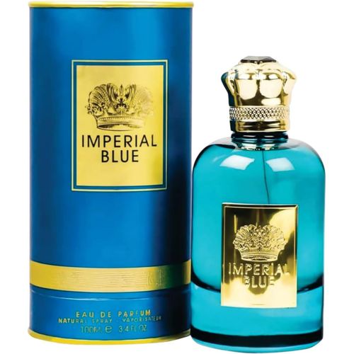 Imperial Blue Parfum | Eau De Parfum Imperial Blue Pour Homme 100 Ml Parfum Citron,Menthe Et Vanille | Parfum Pour Homme Fabriqué À Dubaï Par Choice 