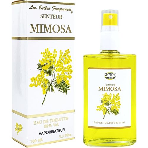 Eau De Toilette Mimosa,Par -Eau De Toilette Florale Et Chaleureuse Pour Femmes-Parfum Naturel-Fabrication Artisanale En Côte D¿Azur-Vaporisateur Rechargeable-100 Ml 