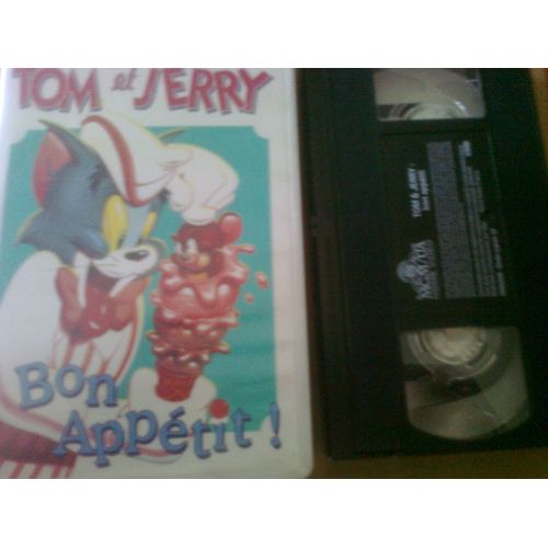 Cassette Vidéo Vhs - Tom & Jerry : Bon Appétit !