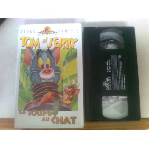 Cassette Vidéo Vhs - Tom Et Jerry - La Soupe Au Chat