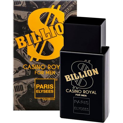 Billion Casino Royal-Eau De Toilette Homme-Orientale-Fleurs D¿Oranger Et Bergamote-Vaporisateur Parfum-100ml 