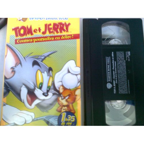Cassette Vidéo Vhs - Tom Et Jerry : Les Meilleures Courses
