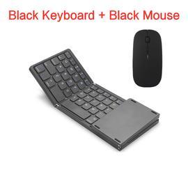 Generic Mini clavier et souris sans fil Bluetooth pour PC, ipad