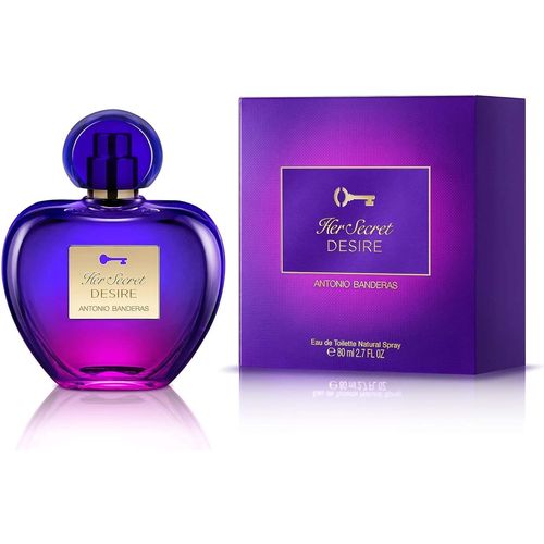 Perfumes-Her Secret Desire-Eau De Toilette Spray Pour Femme,Un Parfum Floral,Fruité Et Sucré-80 Ml 