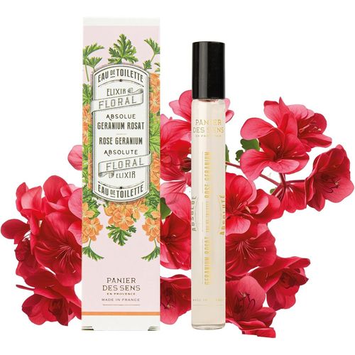 Roll-On Eau De Toilette Pour Femme - Rose Géranium - Parfum Femme Corps - Fragrance Florale - Eau De Parfum Aux Absolues De Parfum Made In France - Roll On 10ml 