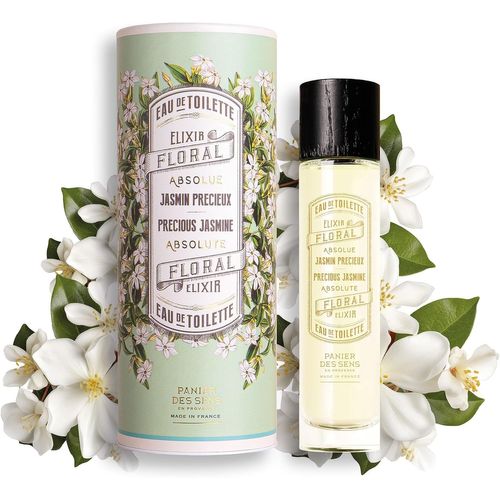 Eau De Toilette Pour Femme - Cadeau - Fragrance Jasmin - Parfum Femme Corps & Cheveux - Eau De Parfum Aux Absolues De Parfum Made In France - Flacon 50ml 