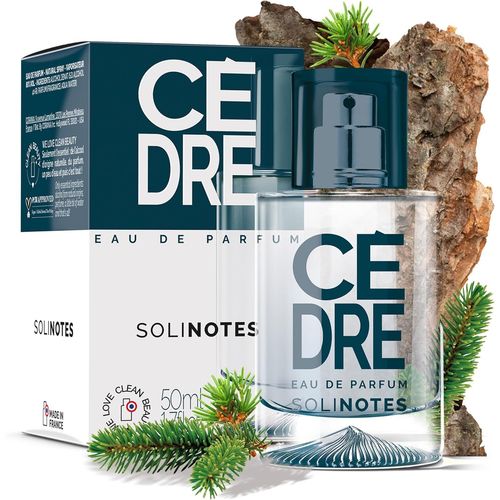 Cedarwood Parfum Pour Hommes - Eau De Parfum | Fragrance Boisée Raffinée Et Apaisante - Fabriqué En France - Vegan - 50 Ml 