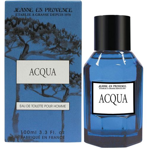 Parfum Homme Acqua - Eau De Toilette - Flacon Vaporisateur 100 Ml - Fabriqué En France À Grasse 