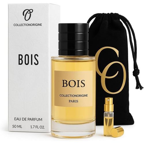 Bois (2022) I Collection E - Extrait De Parfum Générique 50 Ml + Vaporisateur De Poche Et Pochette Velours Offerts - Haut De Gamme - Pour Homme 
