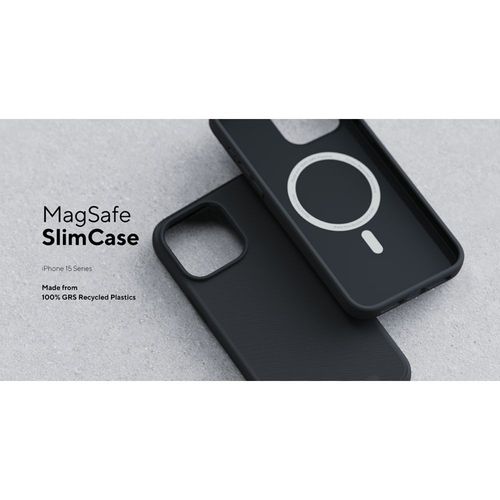 Coque Njord Iphone 15 Pro Magsafe Dark Grey