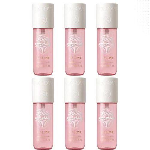 Vv Love Fruity Symphony Brume Parfumée Pour Femme 6*150ml 