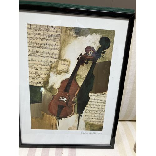 Sérigraphie Rosina Wachtmeister - Violon